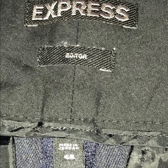 Express Editor Pants, Navy, Size 4R, EUC - Picture 7 of 8